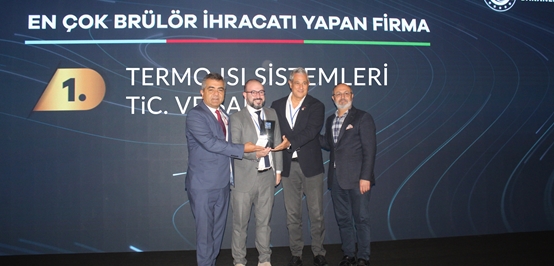 Ecostar again won the 'Company Exporting the Most Burners in 2022' award