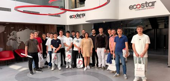 Students of Trabzon Akçaabat Vocational High School Visited the Ecostar Factory